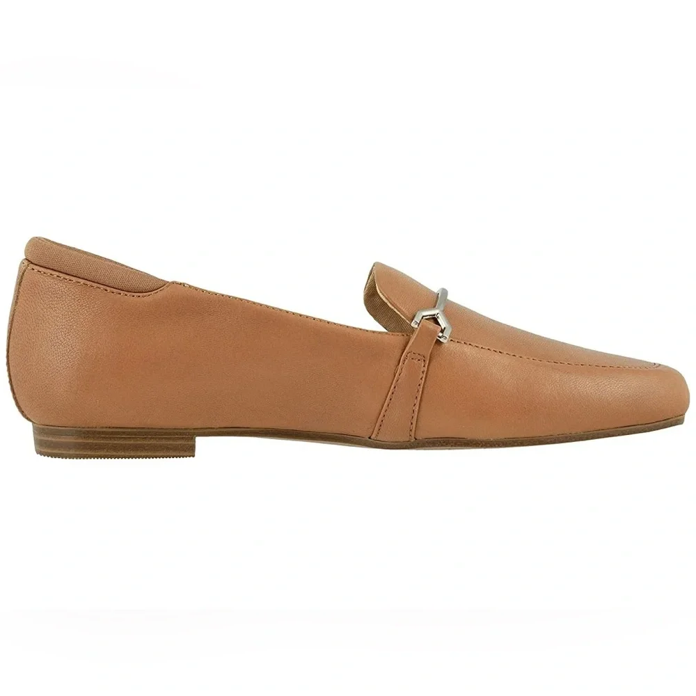 EUC - Dr Scholl’s ‘Mercury’ Leather Horsebit Loafer | Cognac, Size 6